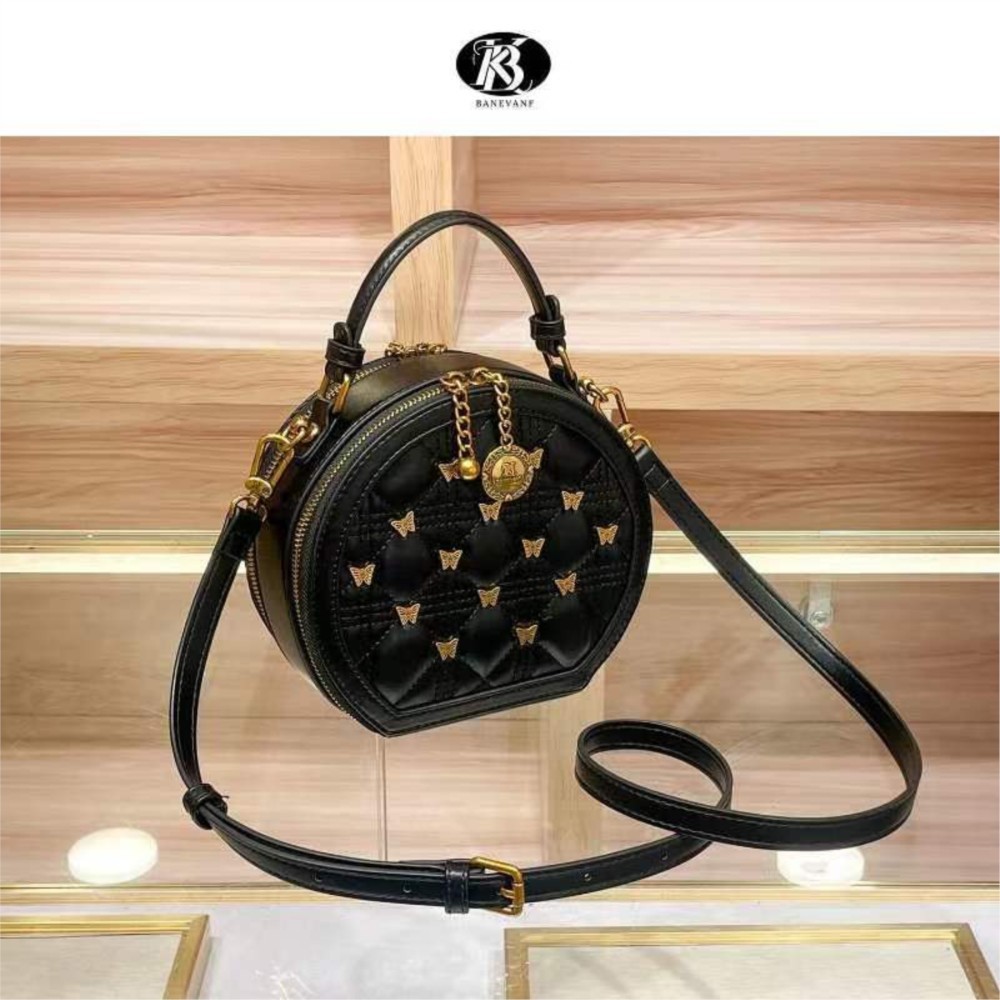 Interior Design High End - KB Damenhandtasche 2025 Neue High-End-Designer-Schmetterlings-Diamantförmige Runde