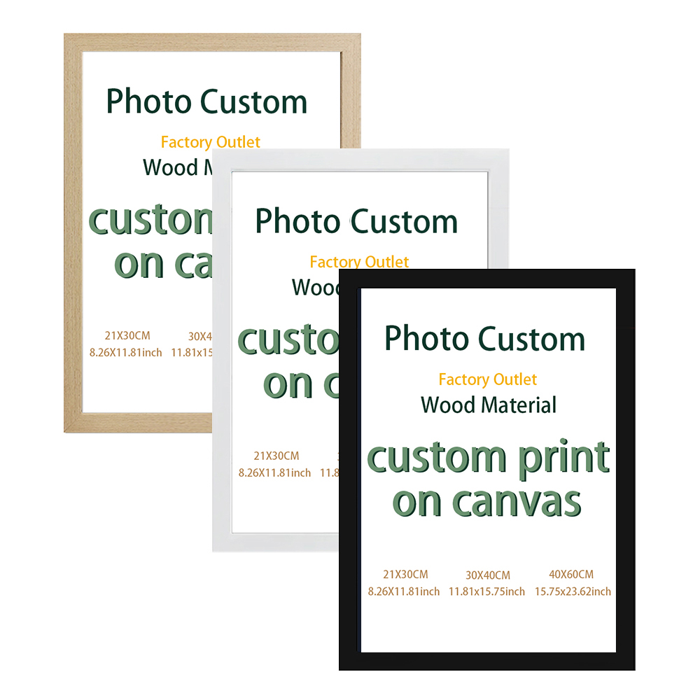 Picture Frame - Maßgeschneidertes Leinwandgemälde plus Fotorahmen, hochauflösender Druck,