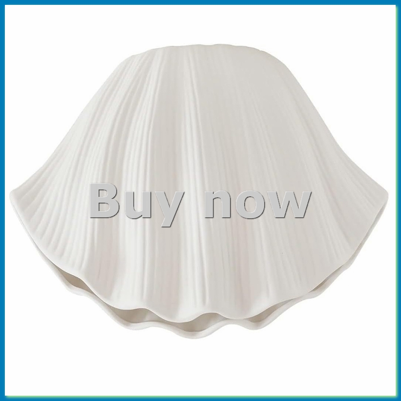 Vase Decor - Nordic Stil Shell Geformt Keramik Vase