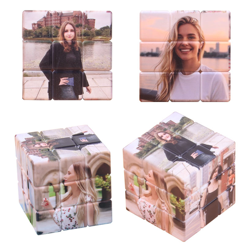 Picture Frame - Personalisierte Zauberwürfel, individuelle Rahmen, Fotorahmen, gedruckte