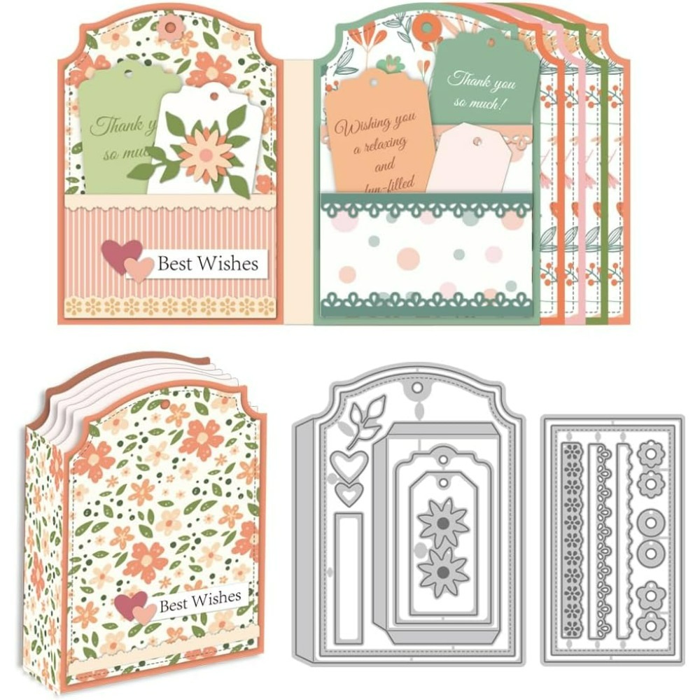 Picture Frame - Etiketten für lose Blätter, Stanzformen für
