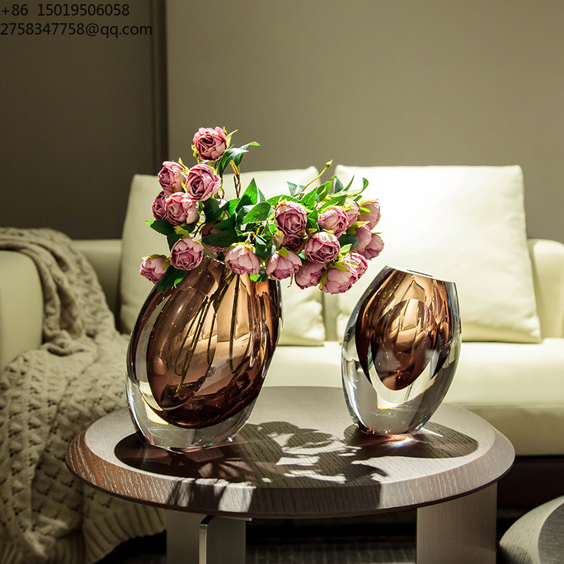 Vase Decor - Nordischer Stil Kreative Glasvasen Dekorative Blumenvasen