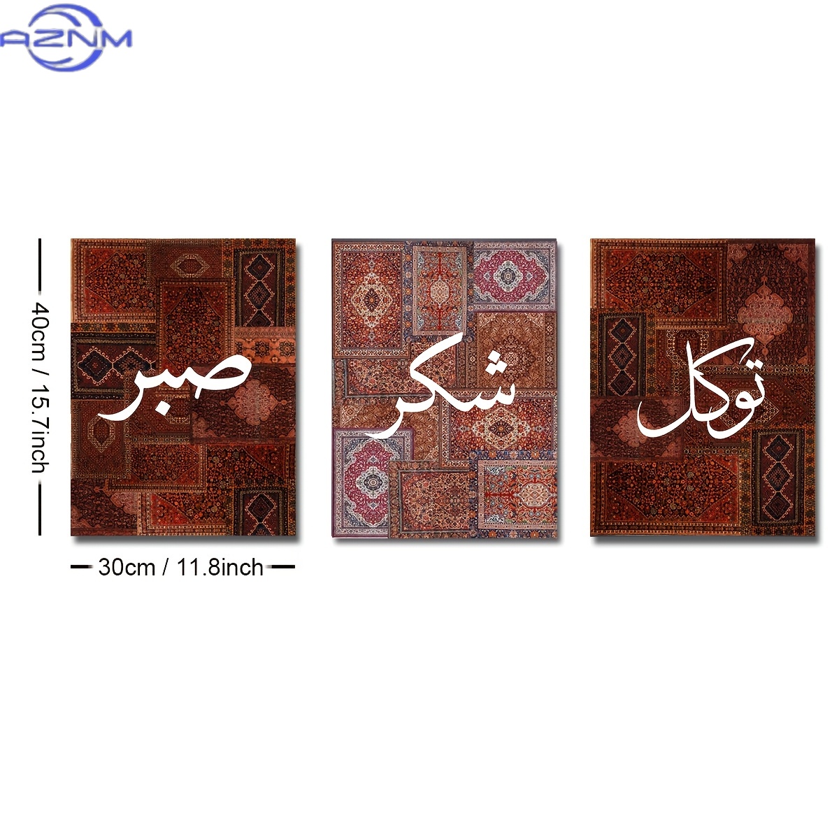 2D FLAT 3-teiliges Set Ungerah – Abstract Canvas Set Bewertung und Preis