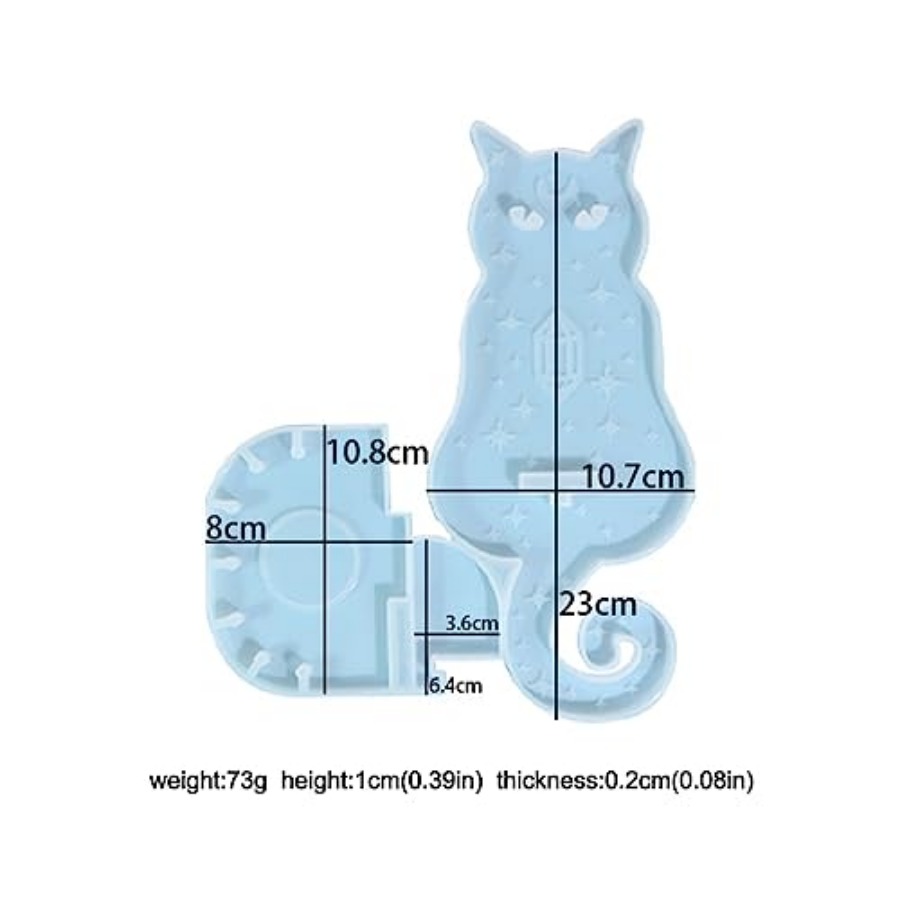 Silikonformen für Harz, Siliko – Candle Holder Decor Bewertung und Preis