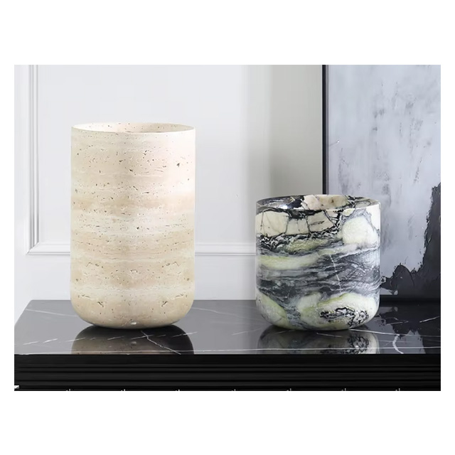 Maßgefertigte Naturmarmor-Vase – Vase Decor Bewertung und Preis