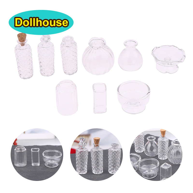 1:12 Puppenhaus Miniatur Glas  – Vase Decor Bewertung und Preis