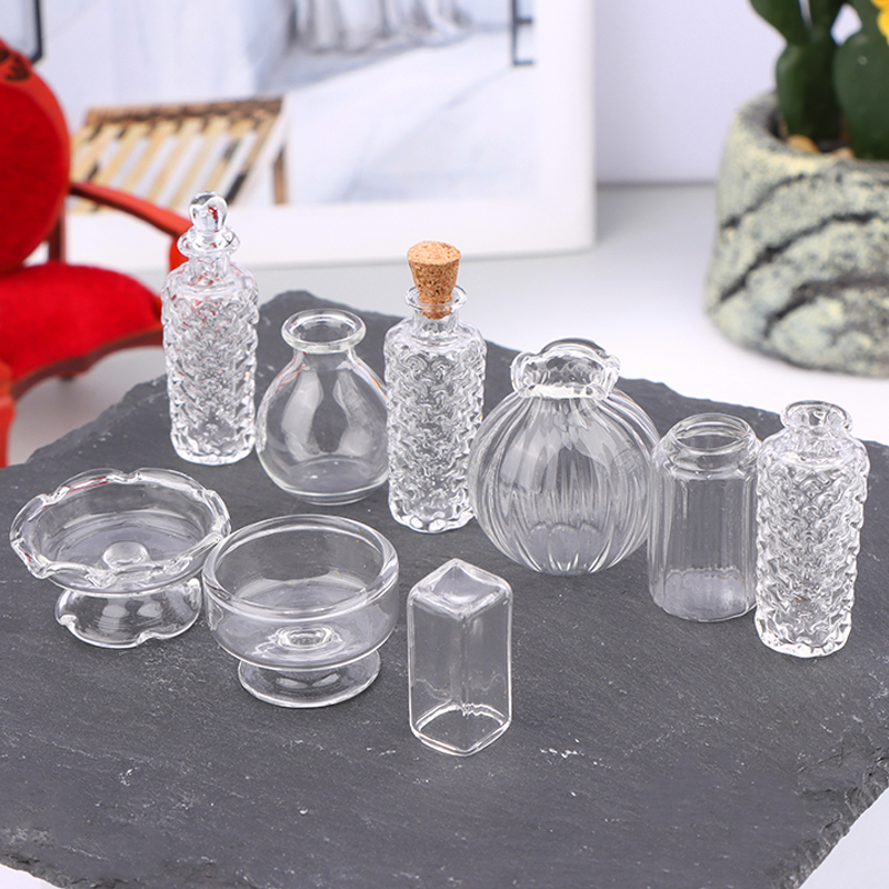 1:12 Puppenhaus Miniatur Glas  – Vase Decor Bewertung und Preis