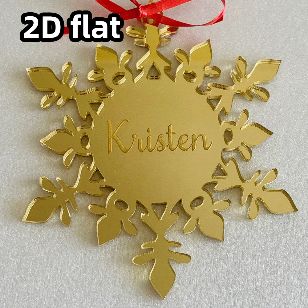 Kundenspezifisches Schneeflock – Decorative Mirror Bewertung und Preis