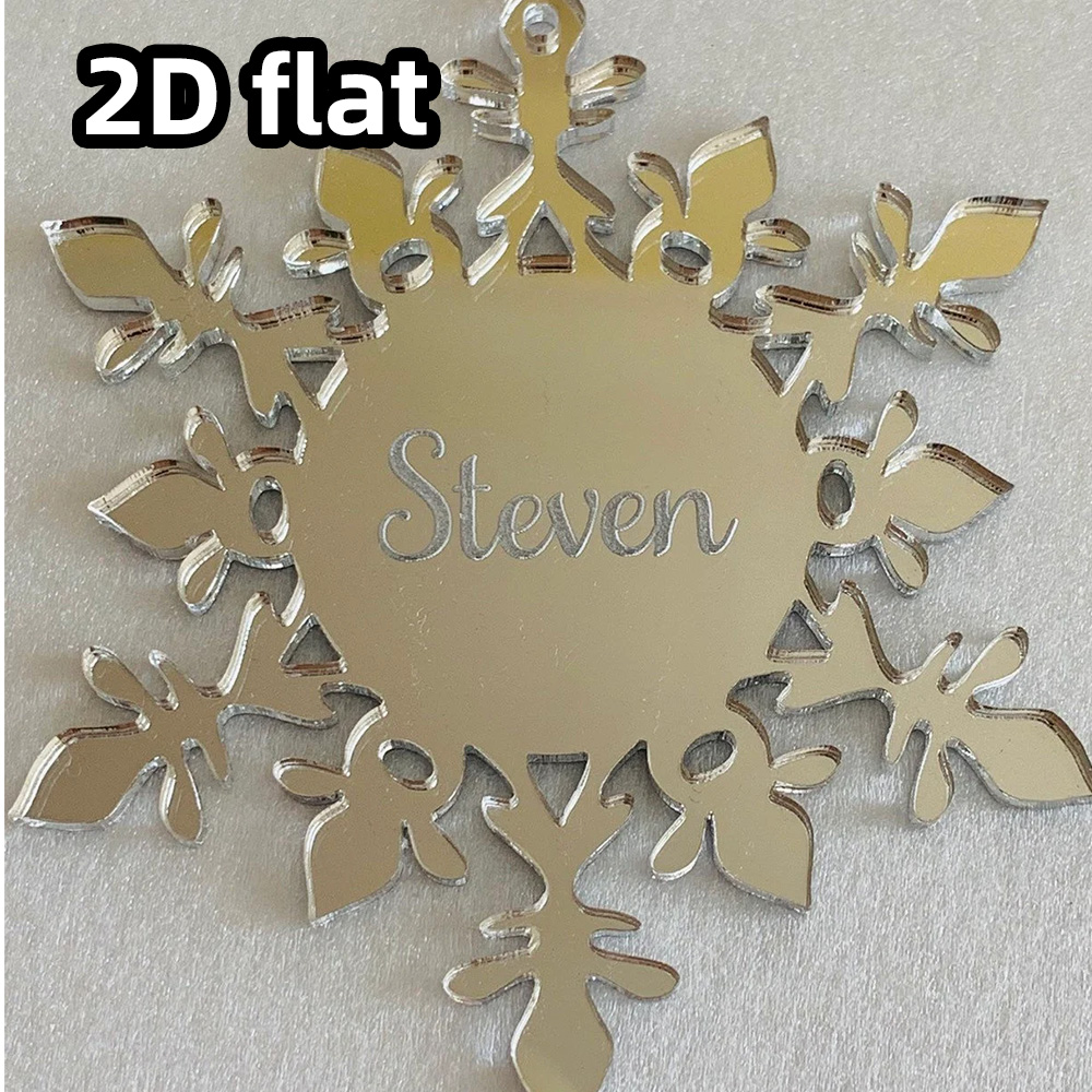 Kundenspezifisches Schneeflock – Decorative Mirror Bewertung und Preis