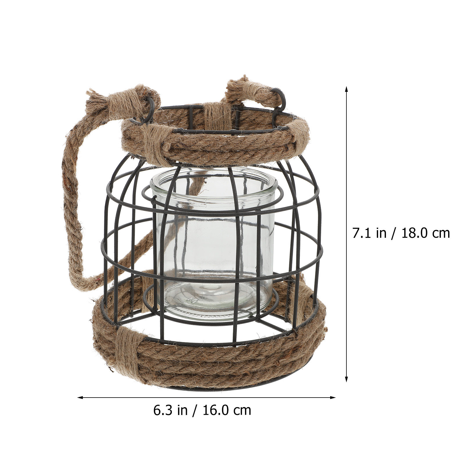 Eisen-Kerzenhalter Laterne Vin – Candle Holder Decor Bewertung und Preis