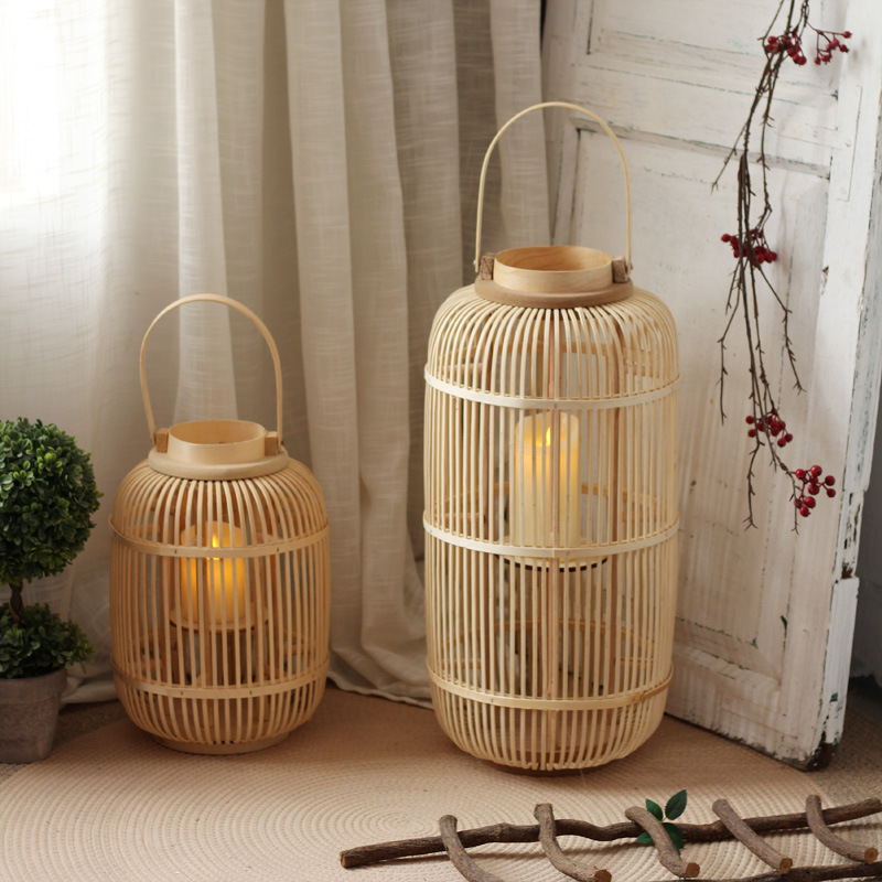 Handgefertigte Bambus-Windlamp – Candle Holder Decor Bewertung und Preis