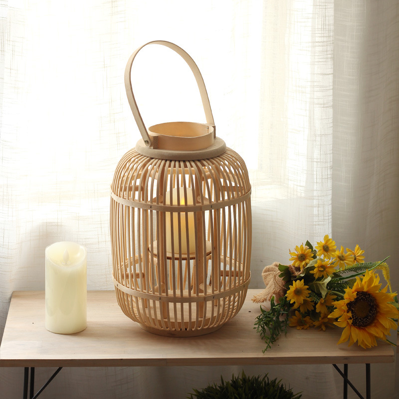 Handgefertigte Bambus-Windlamp – Candle Holder Decor Bewertung und Preis