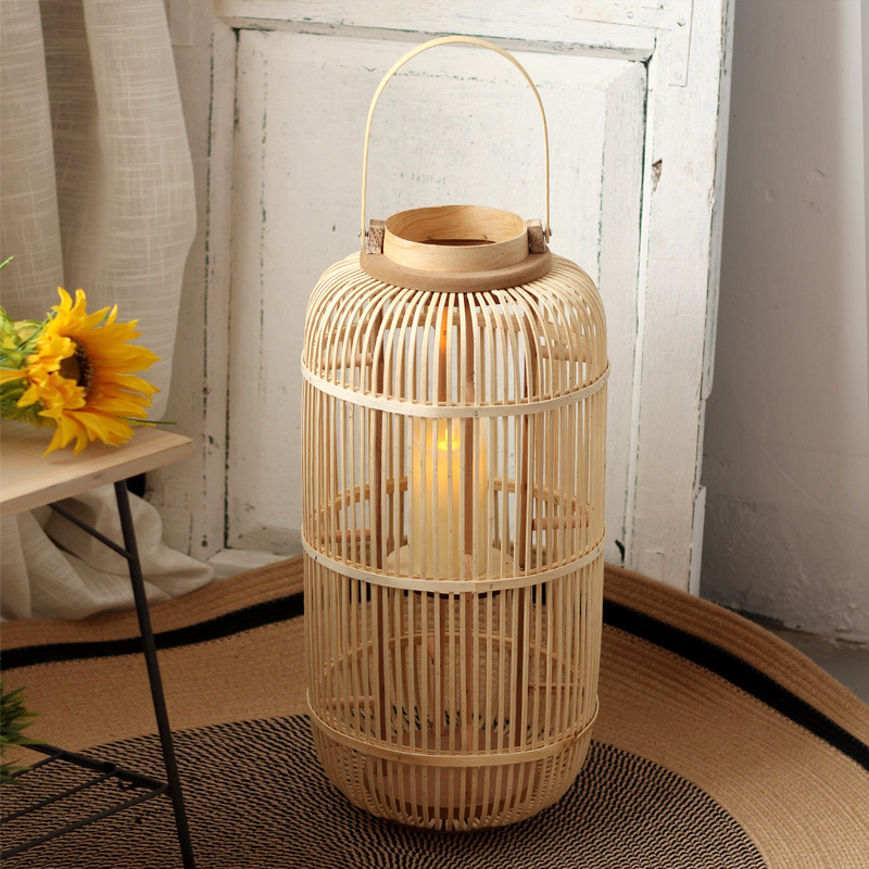 Handgefertigte Bambus-Windlamp – Candle Holder Decor Bewertung und Preis