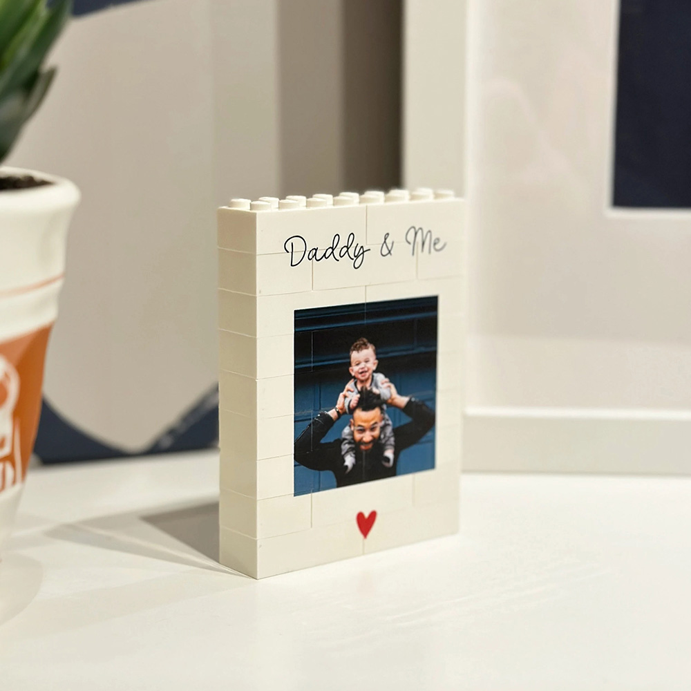 Personalisiertes Baustein-Foto – Picture Frame Bewertung und Preis