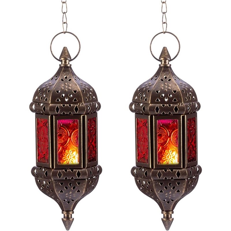 AB34-4 Stück Hängende Sechseck – Candle Holder Decor Bewertung und Preis
