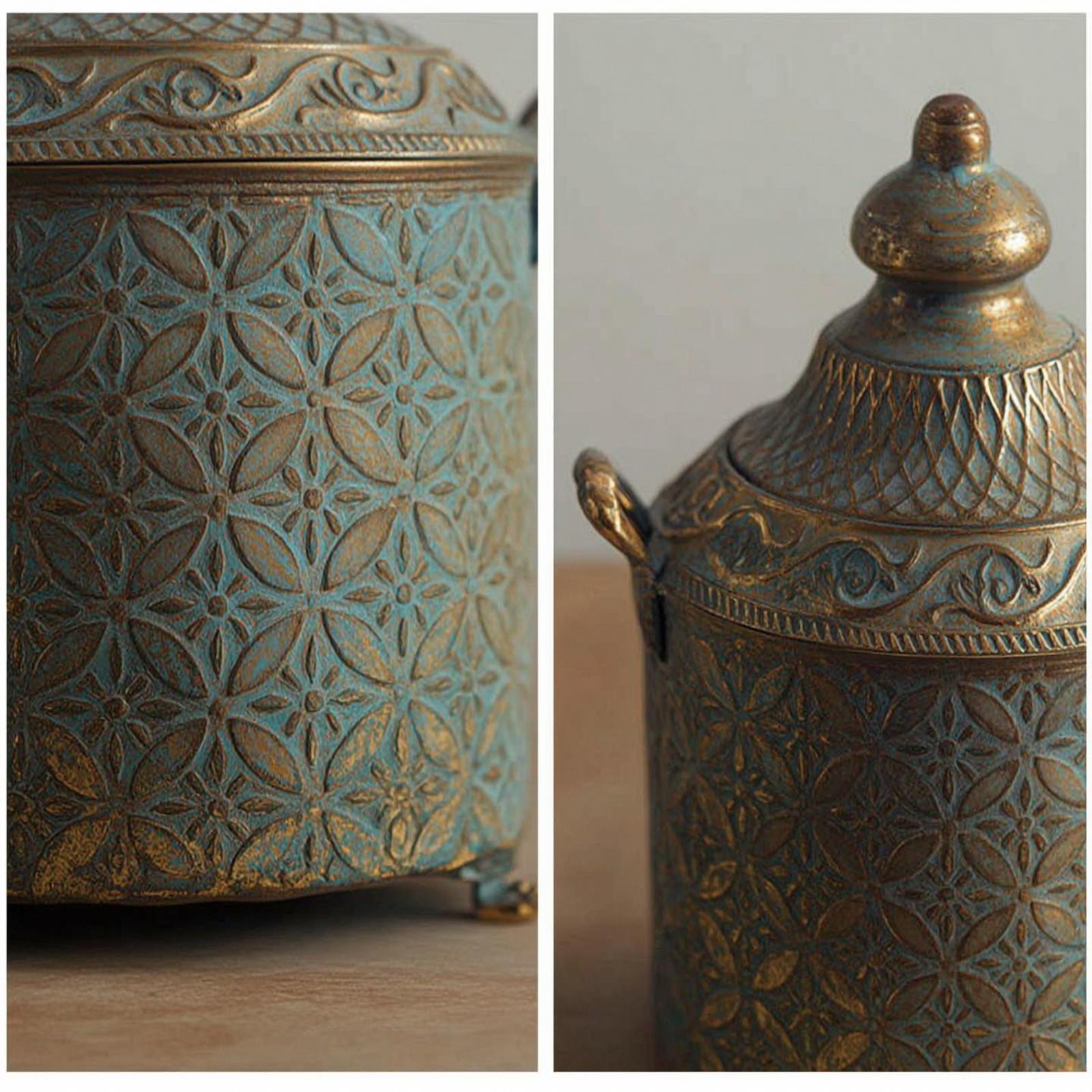 Dekorative Eisenvase, Antik-Go – Vase Decor Bewertung und Preis
