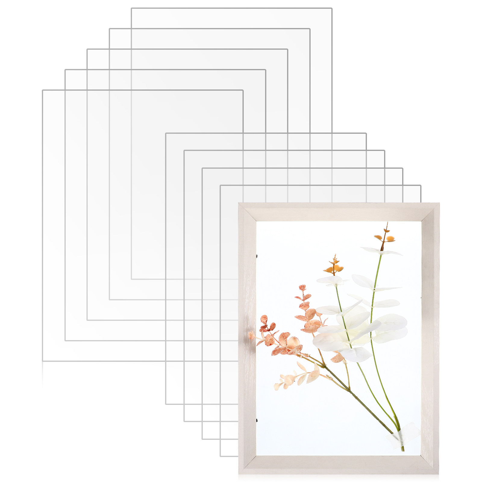 10 Stück transparente Kunststo – Picture Frame Bewertung und Preis