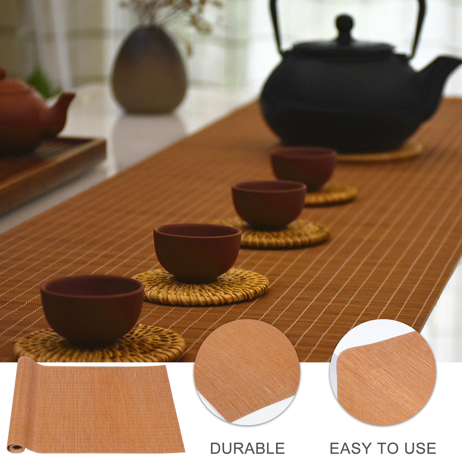 Handgefertigte Bambus-Tischmat – Table Runner Bewertung und Preis