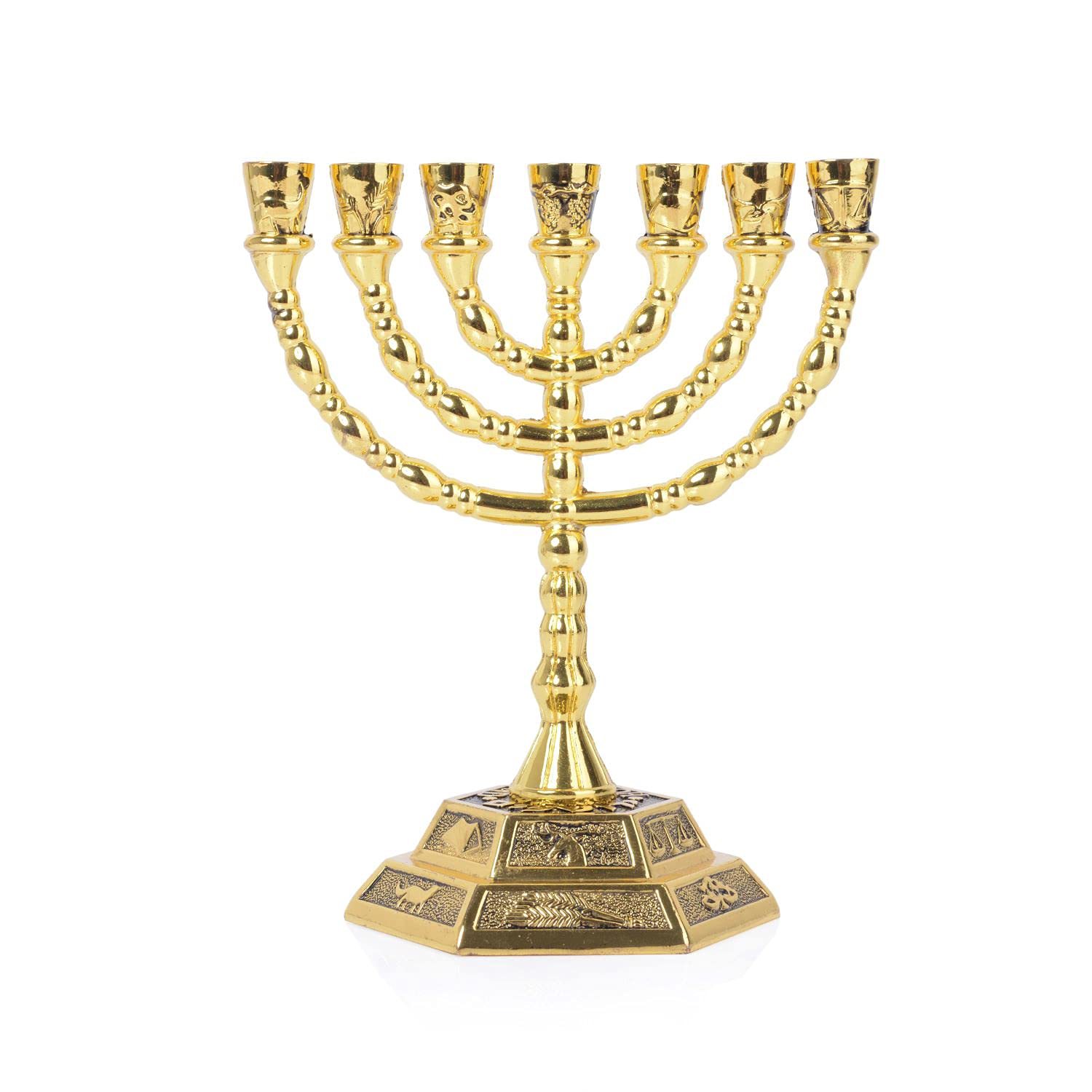 7-armige Menora Jüdische Heimd – Candle Holder Decor Bewertung und Preis