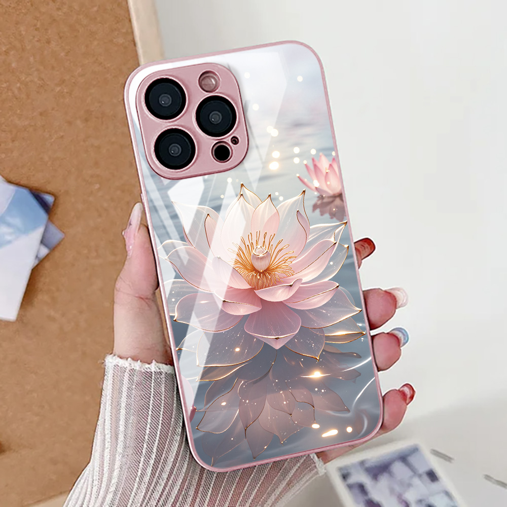 Lotusblume Handyhülle für iPho – Vase Decor Bewertung und Preis