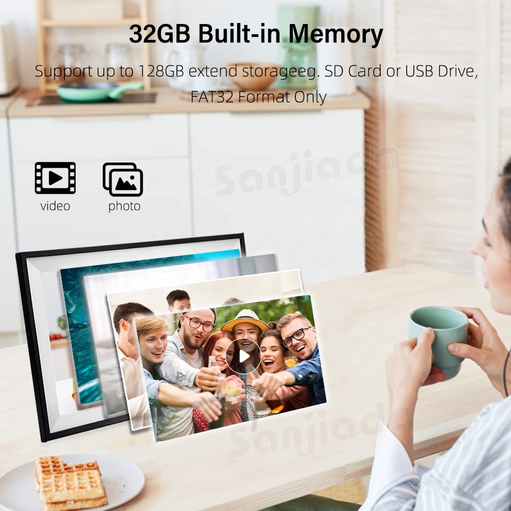 32GB großer digitaler Bilderra – Picture Frame Bewertung und Preis