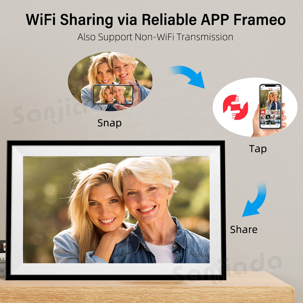 32GB großer digitaler Bilderra – Picture Frame Bewertung und Preis