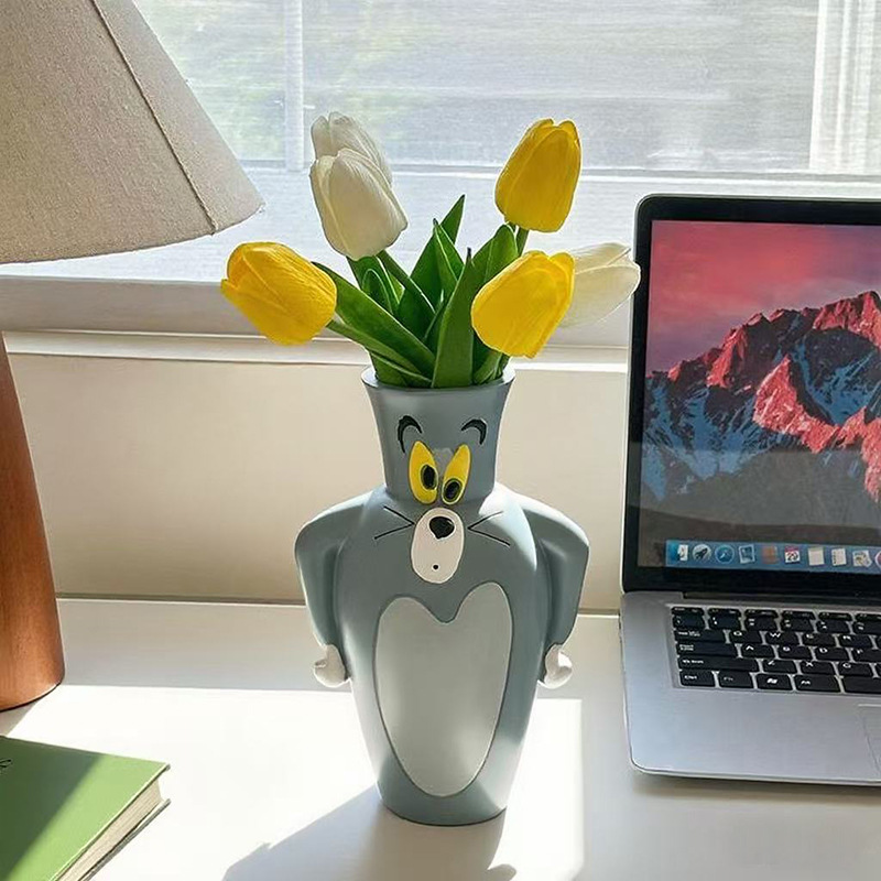 Cartoon Tom und Jerry Neue Vas – Vase Decor Bewertung und Preis