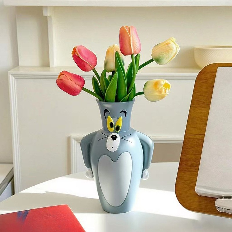 Cartoon Tom und Jerry Neue Vas – Vase Decor Bewertung und Preis