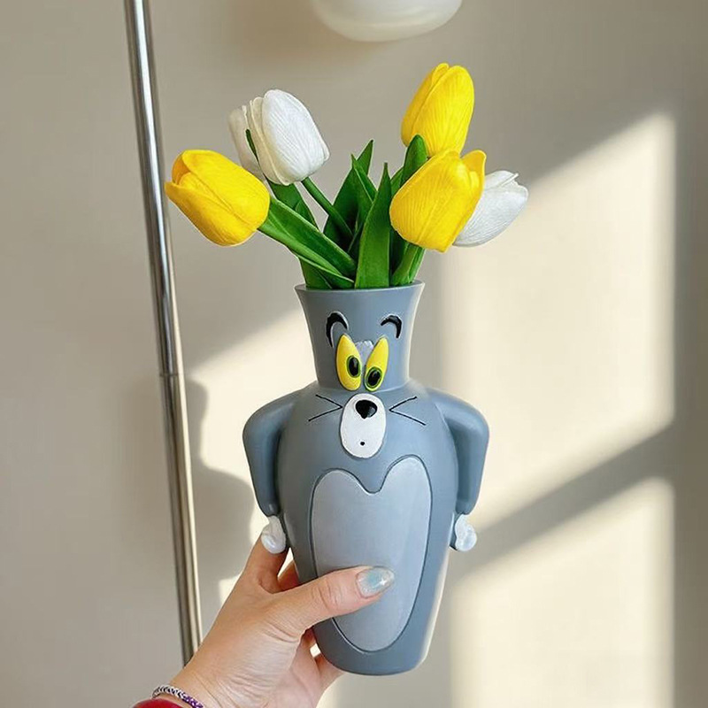 Cartoon Tom und Jerry Neue Vas – Vase Decor Bewertung und Preis