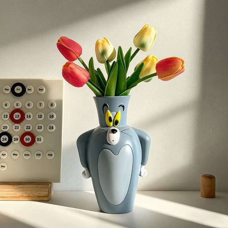 Cartoon Tom und Jerry Neue Vas – Vase Decor Bewertung und Preis