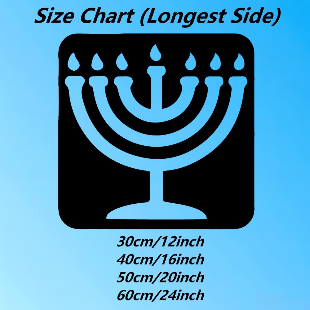 CIFBUY Vintage Menorah Metall- – Wall Art Bewertung und Preis
