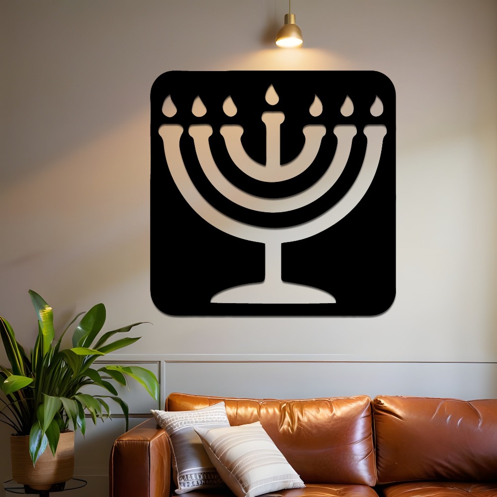 CIFBUY Vintage Menorah Metall- – Wall Art Bewertung und Preis