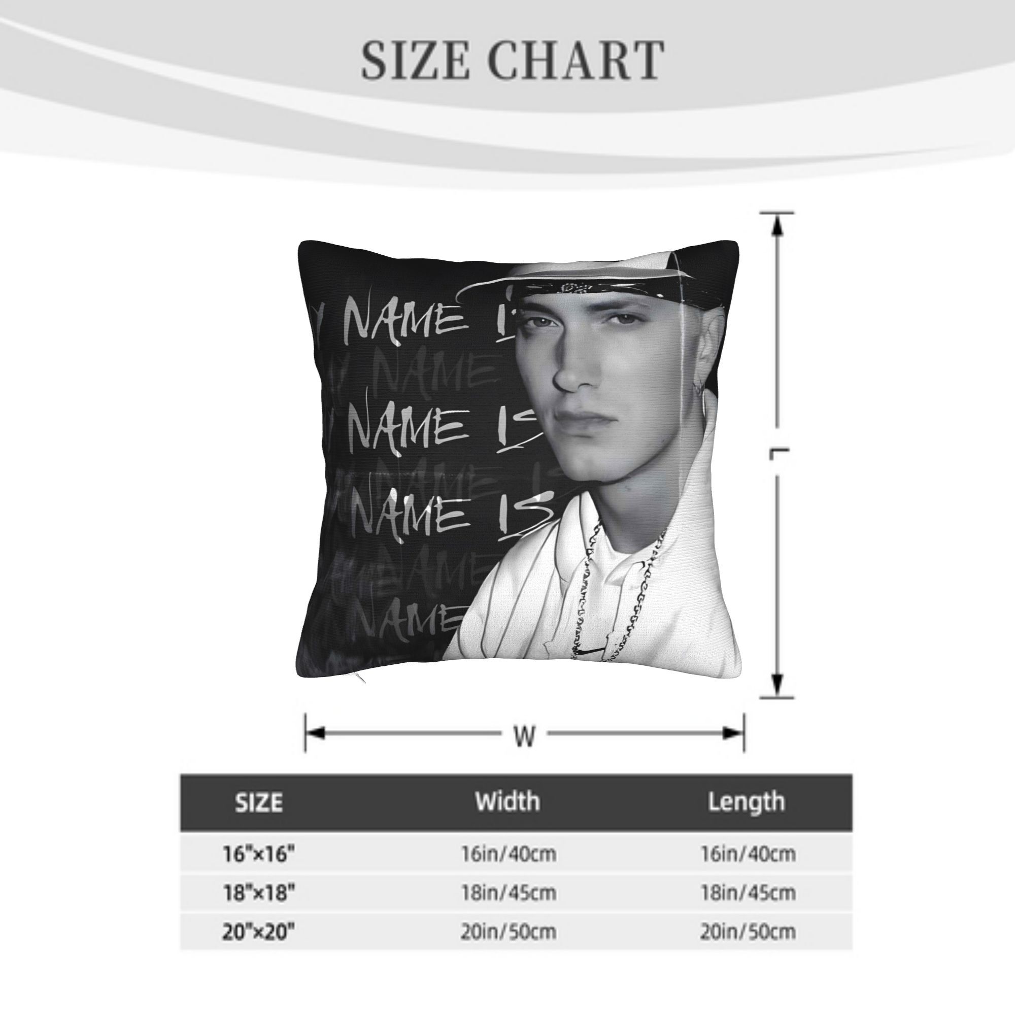 Personalisierbare EMINEM Doppe – Throw Pillow Bewertung und Preis