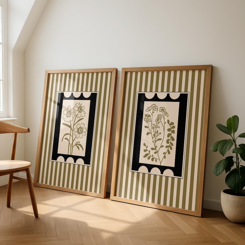 2 teile/satz Böhmischen Stil P – Abstract Canvas Set Bewertung und Preis