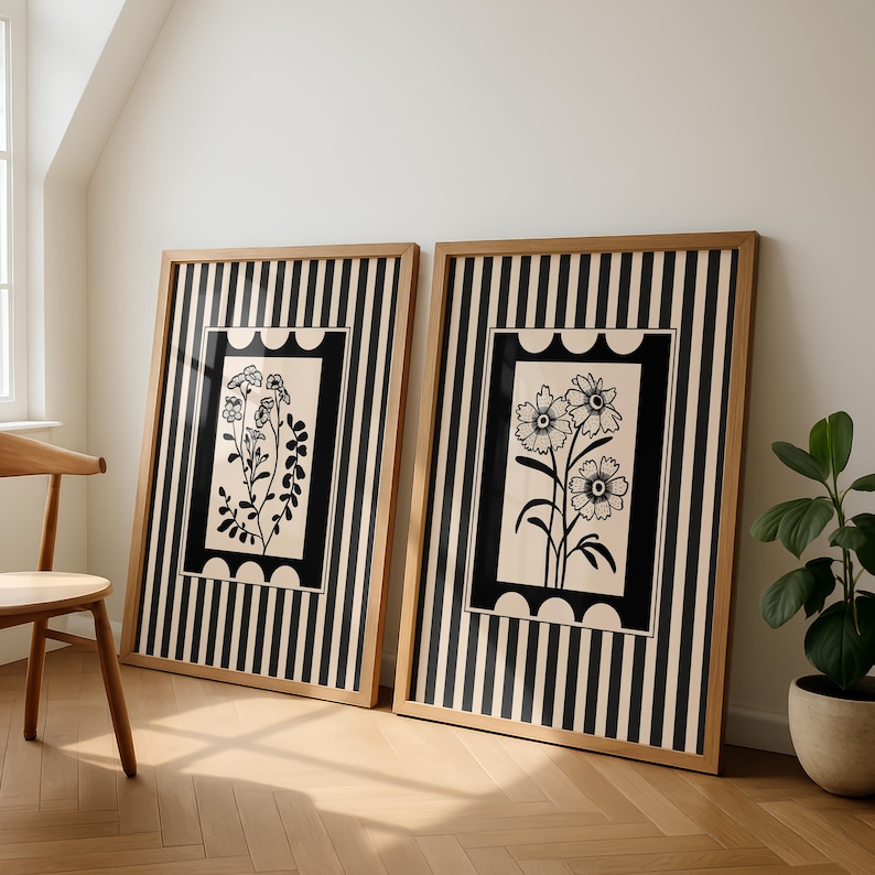 2 teile/satz Böhmischen Stil P – Abstract Canvas Set Bewertung und Preis